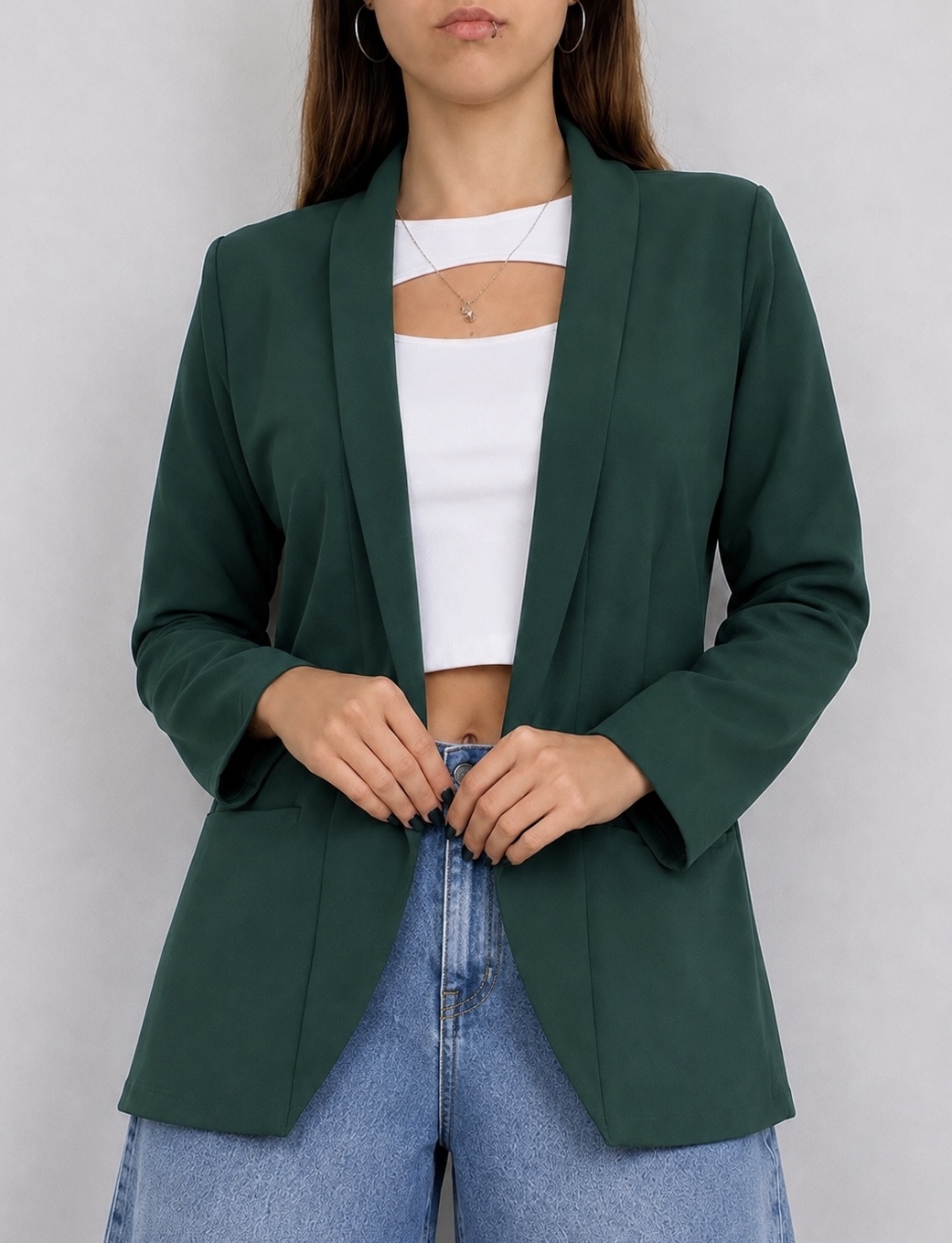 Blazers de Crep Scuba con Spandex - DC496585-5D59-4E6B-88F6-63E8E83E7939.jpeg