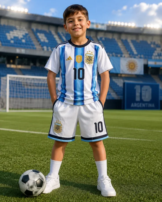  Conjunto Argentina Titular   la Combinación que Todos los Chicos Quieren.