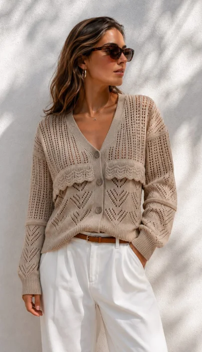 Cardigan / Hilo Algodon