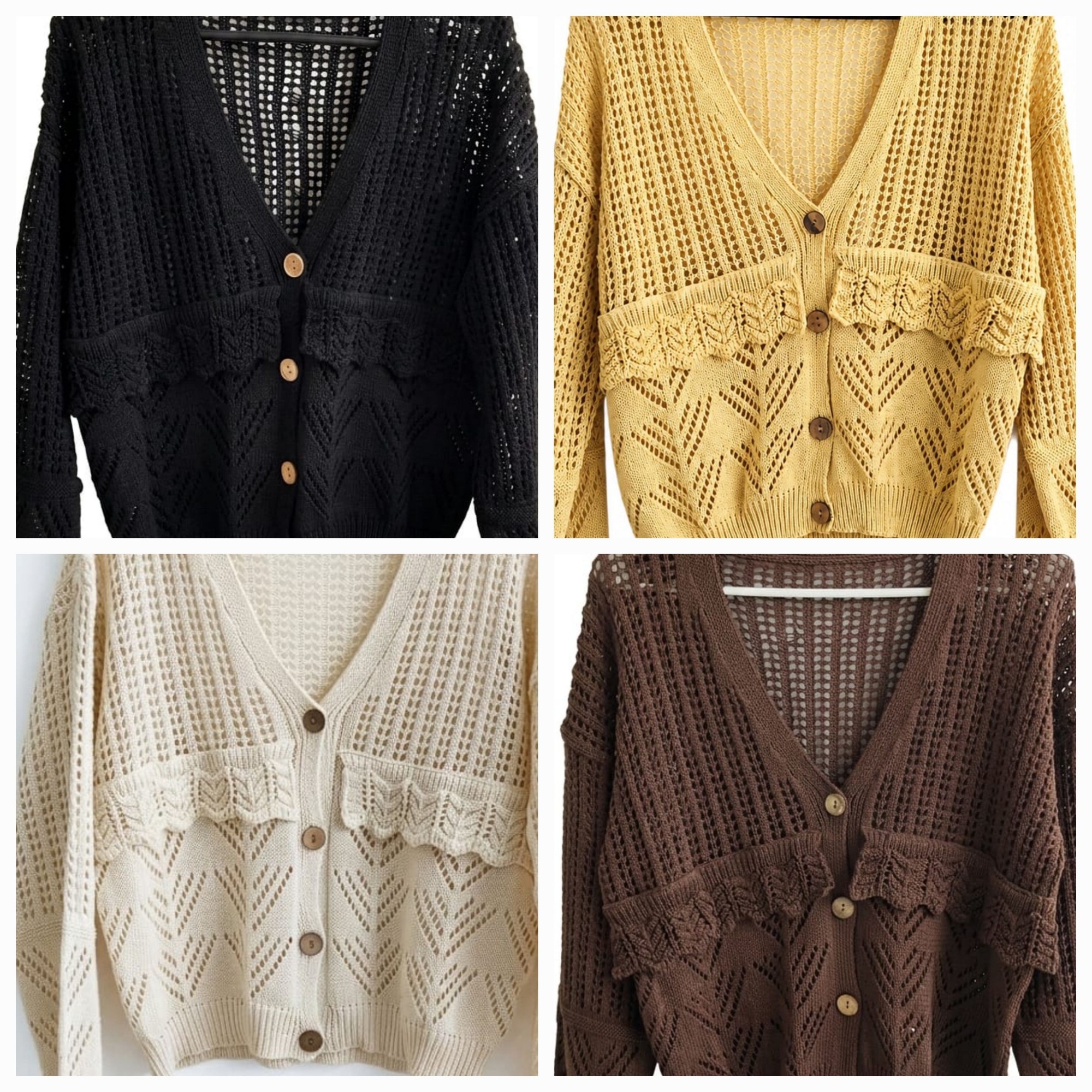 Cardigan / Hilo Algodon - Imagen 2