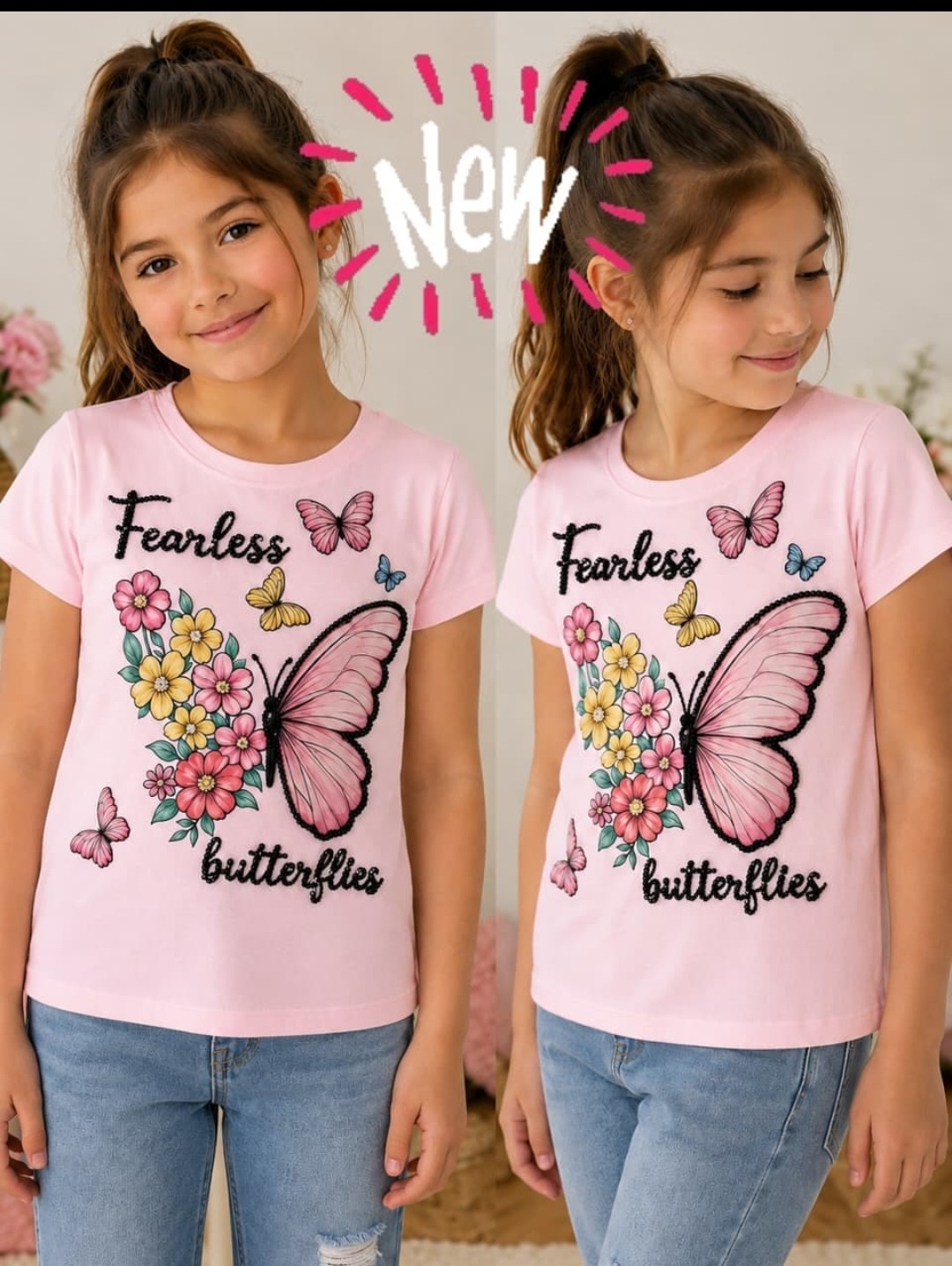 Remera de Nena con Lentejuelas - Imagen 3