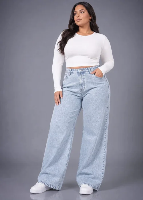 Wide Leg Especial Celeste