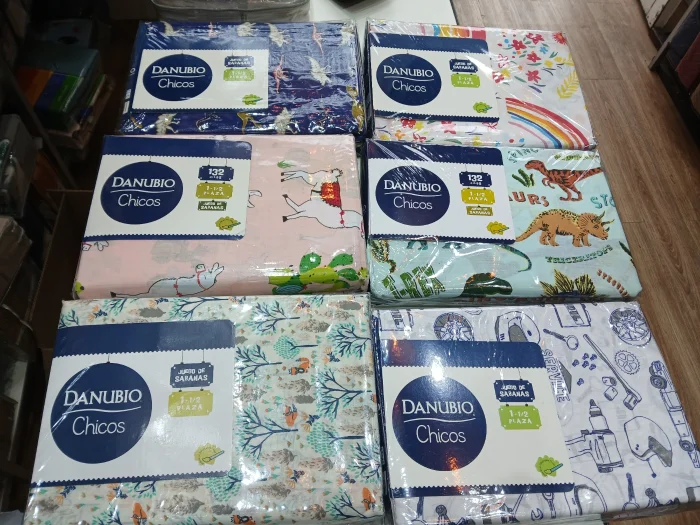 Sabanas Infantiles "danubio" Linea Chicos