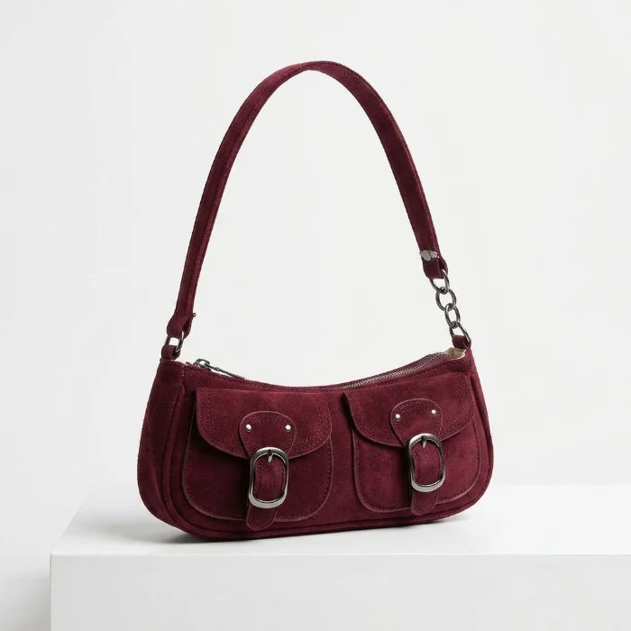 Cartera Mini Bag Gamuzada