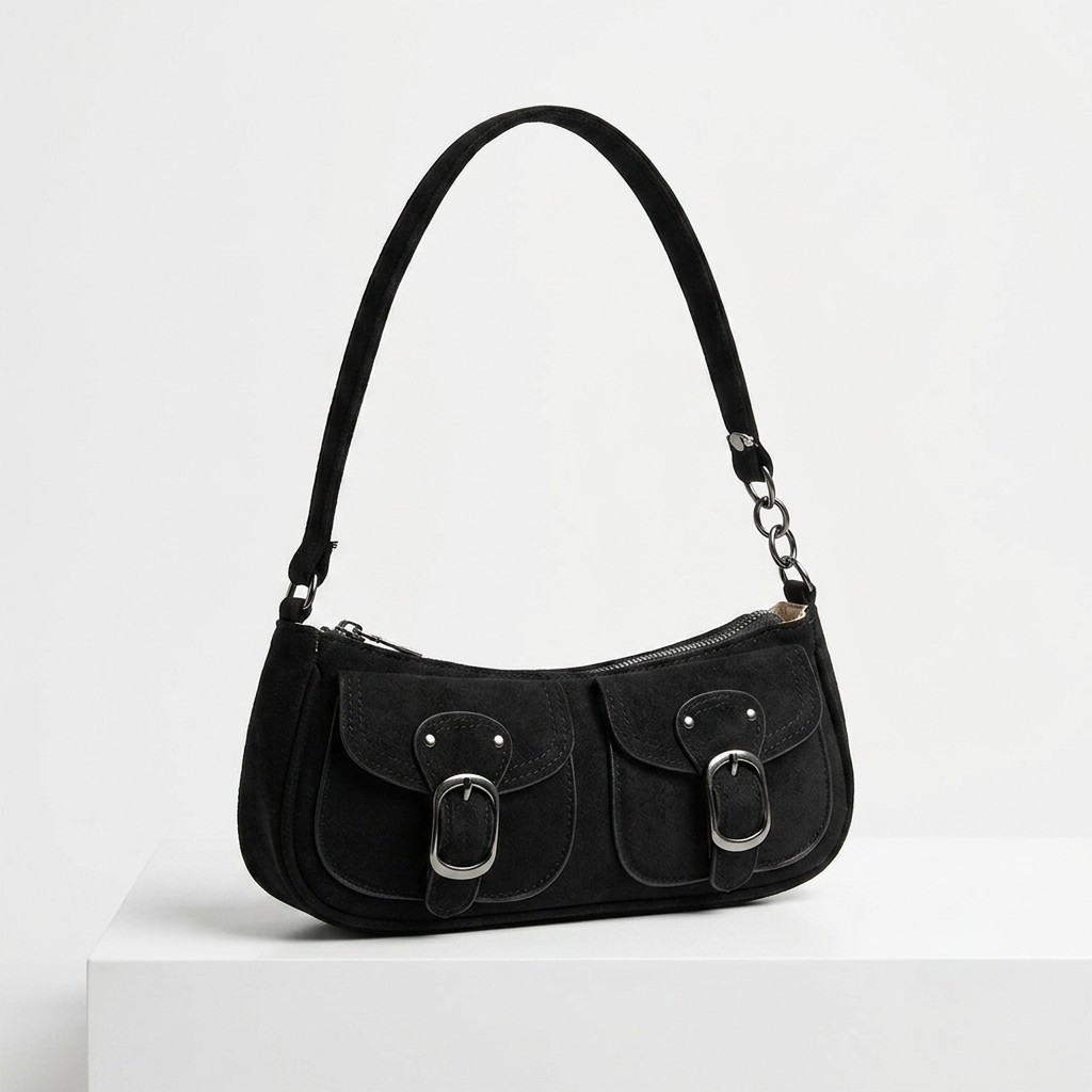 Cartera Mini Bag Gamuzada - Imagen 2
