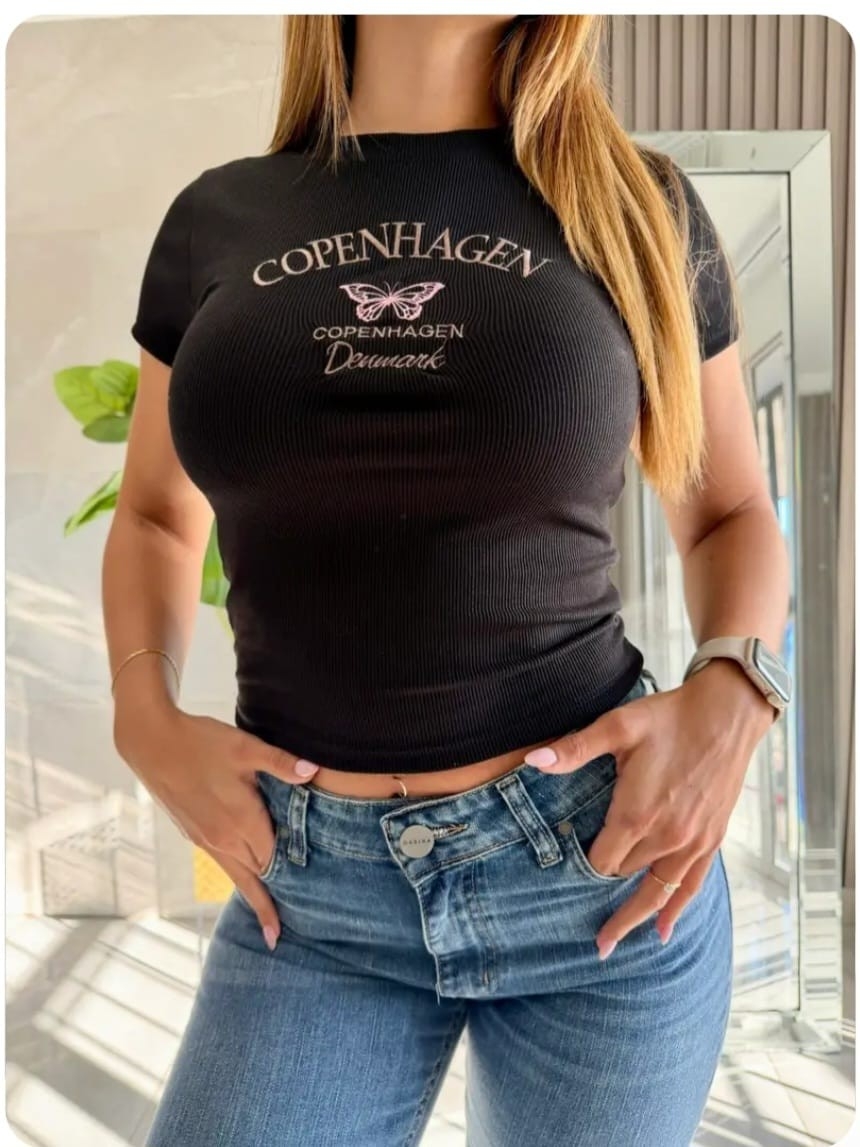 Remera Bordada "mariposa" de Morley - Imagen 3