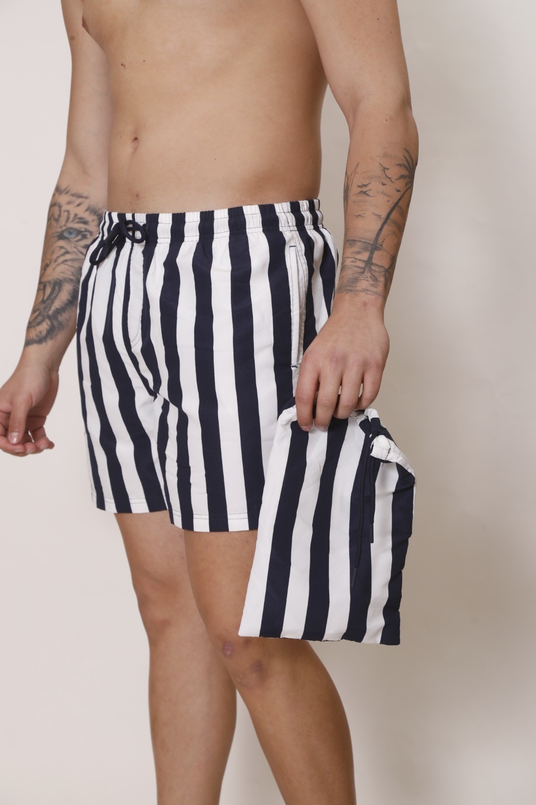Short de Baño Rayado - Imagen 2