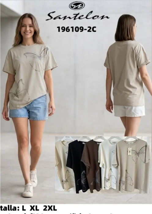 Remera Algodón Importado.
