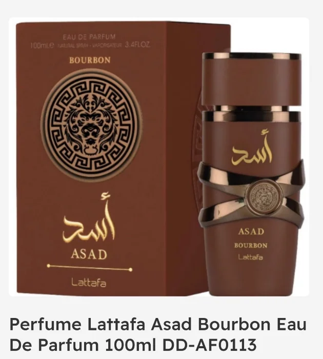 Perfume Lattafa Asad Bourbon