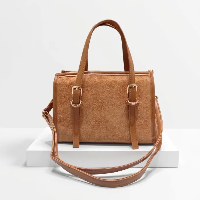 Cartera Bandolera Gamuzada