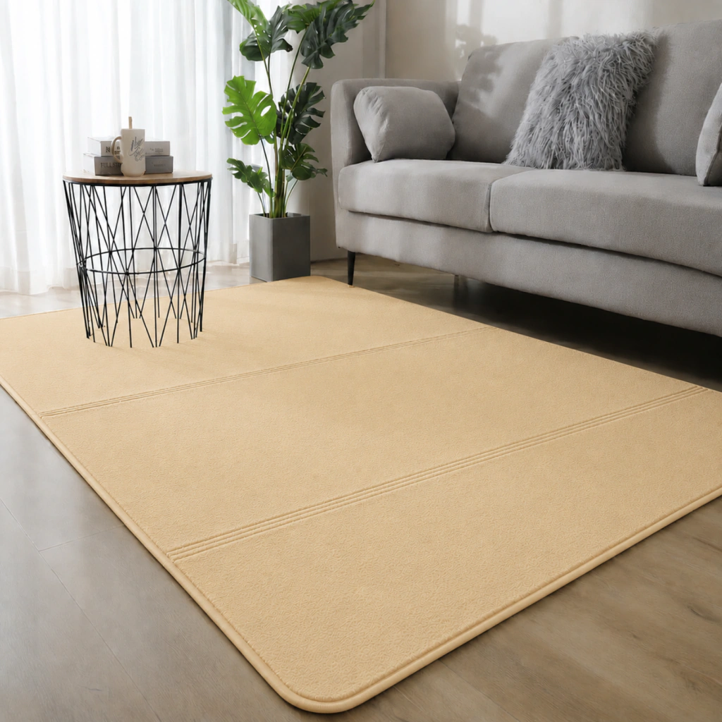 Alfombra Rabbit  Antideslizante 100 X 130 Cm Super Suave - rabbit%20Beige%20Tostado%20PNG.png