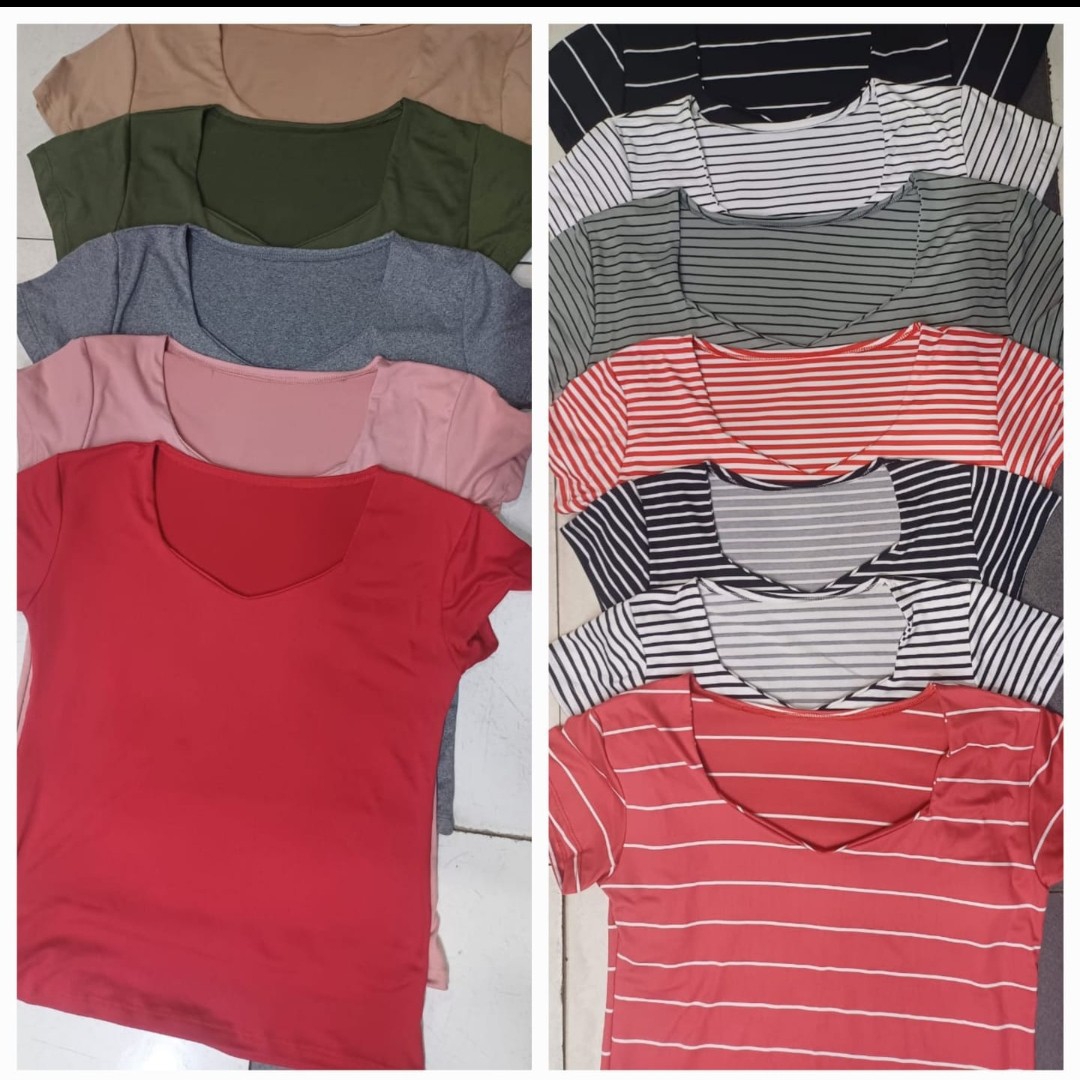 Remeras de Modal Soft Cuello Espejo Excelente Calidad - Imagen 2
