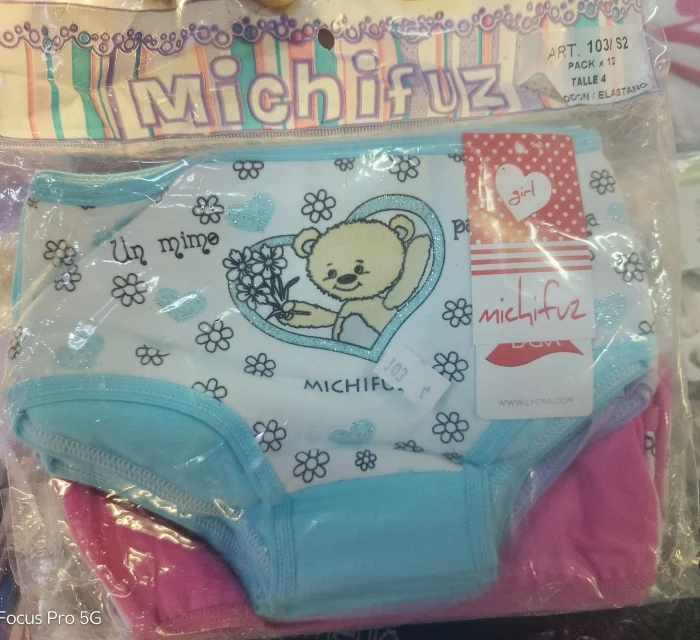 Bombacha Nena Michifuz Estampado