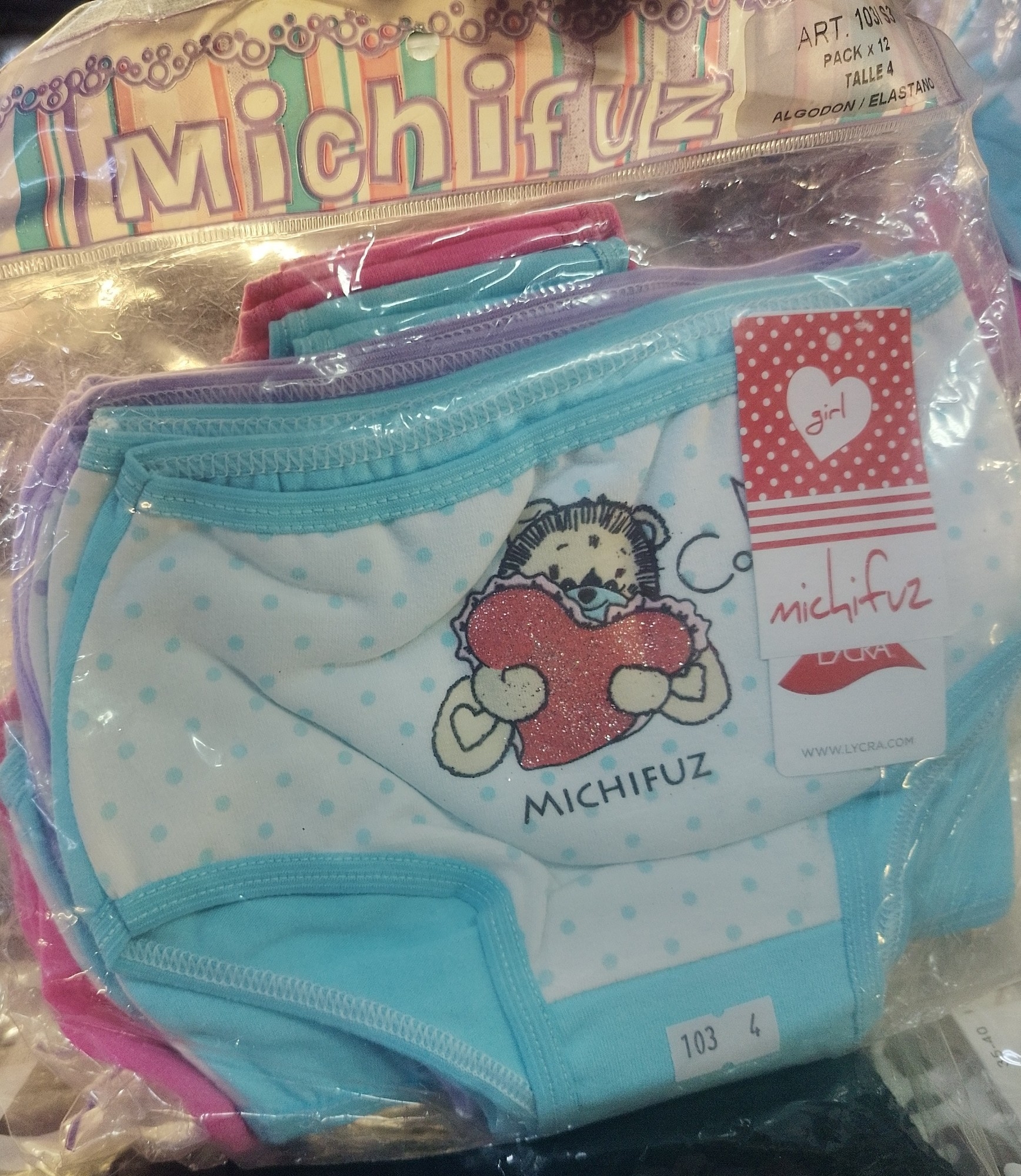 Bombacha Nena Michifuz Estampado - Imagen 3
