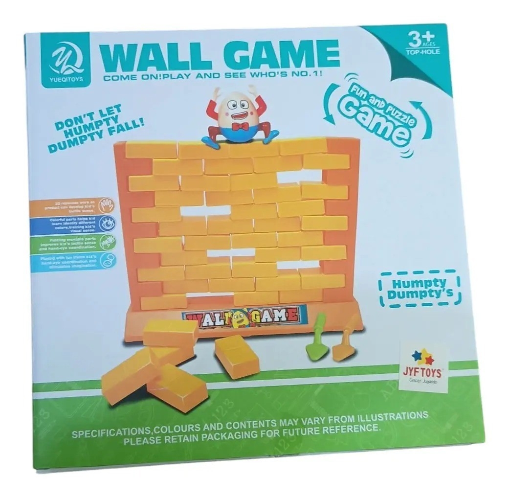 Juguete Juego de Mesa Pared No Dejes Caer el Muro - Imagen 2