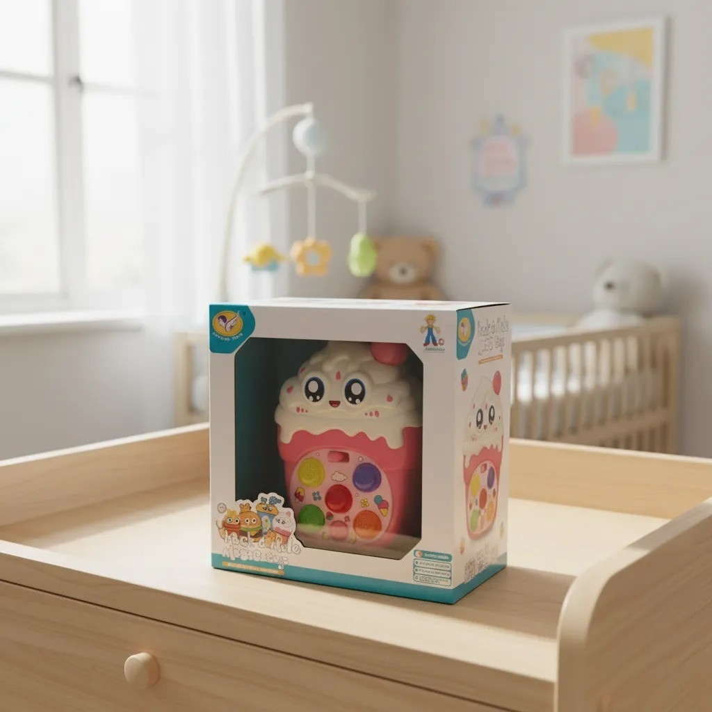 Juguete Musical Helado Interactivo para Bebes Luces - Imagen 2