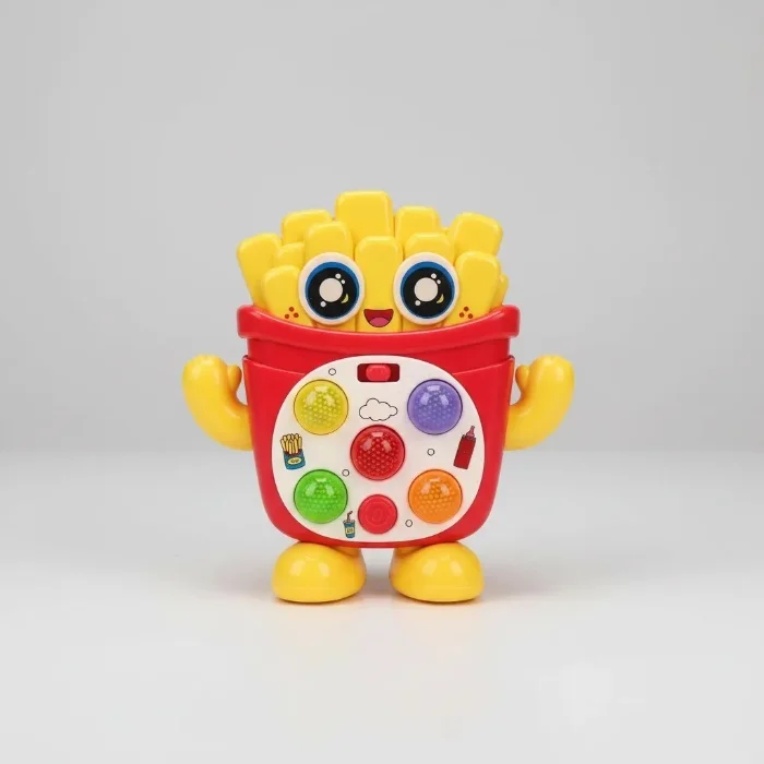 Juguete Musical Papas Fritas Interactivo para Bebes Luces