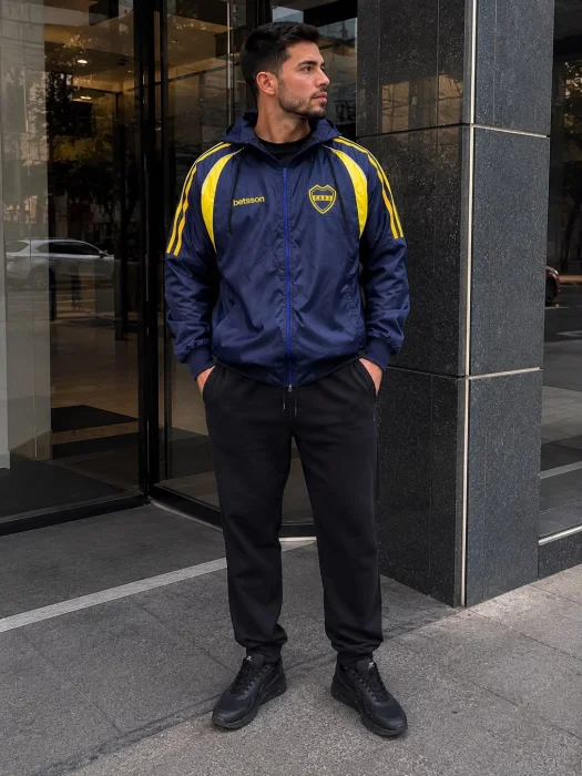 Campera Rompevientos Boca