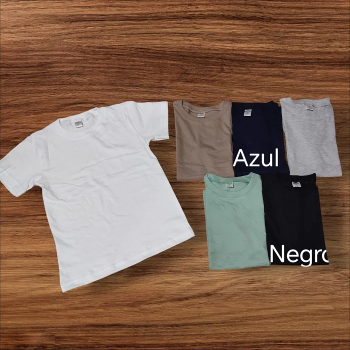 Remera Liso Unisex