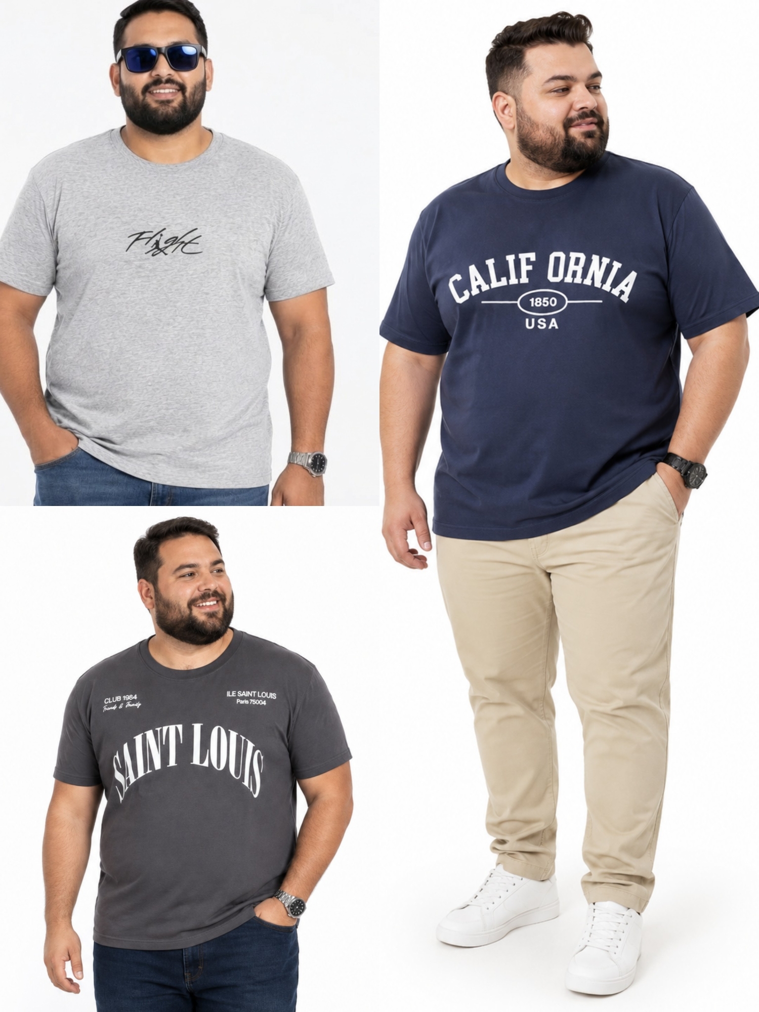 Remeras Algodon Premium .talle Especial - Imagen 2