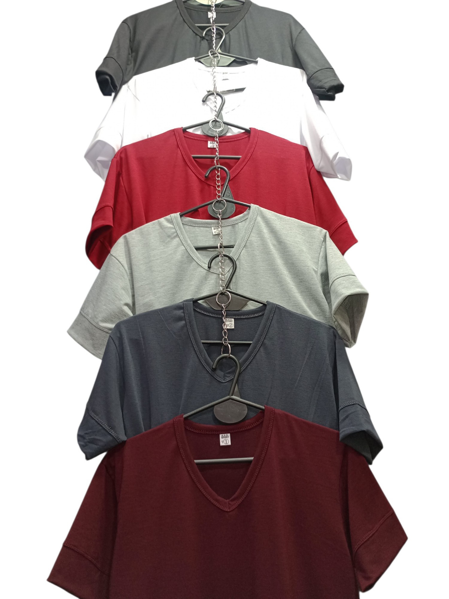 Remera Lisa Cuello V - Imagen 3