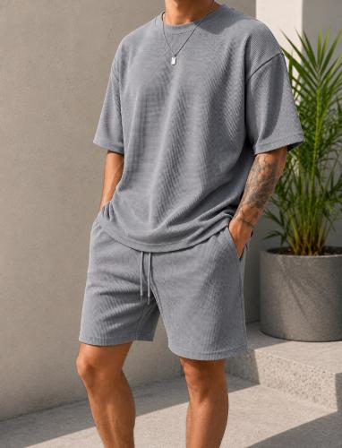 Conjunto Wafle Liso Hombre