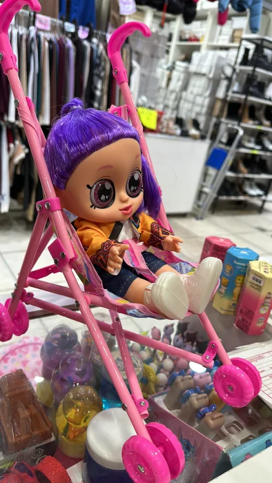Bebé Kpo con Coche de Paseo 35 Cm
