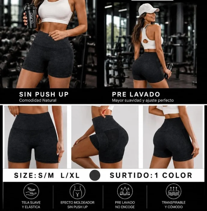 Shorts Prelavado Calidad Premiun Vicblak