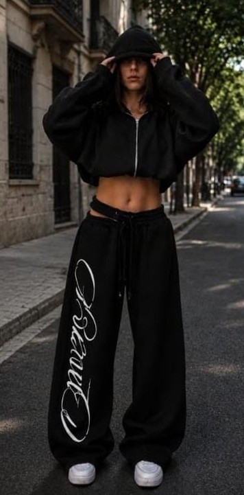 Baggy Doble Cintura Bessod - Imagen 2