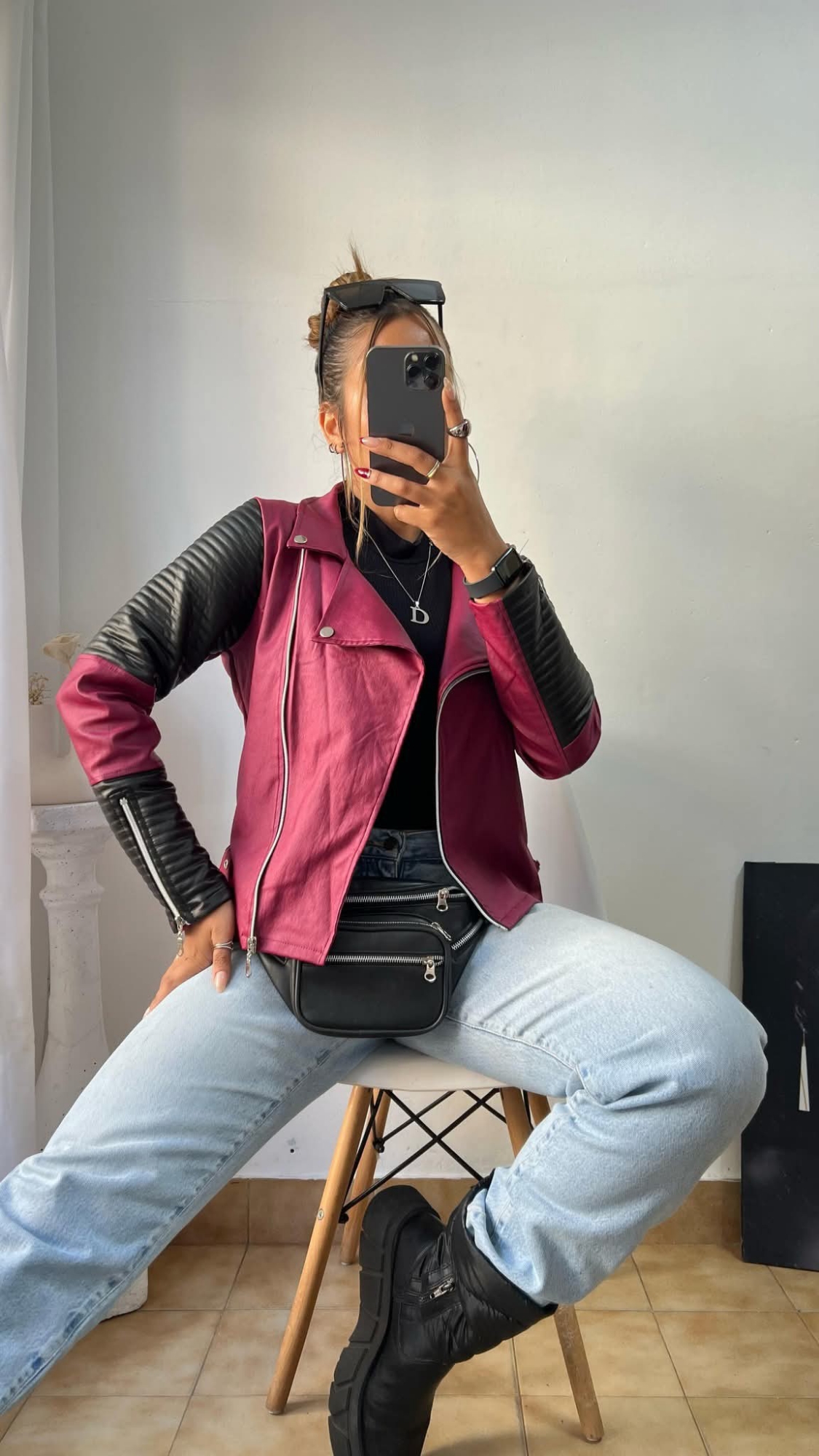 Campera Engomado con Combinación - Imagen 4