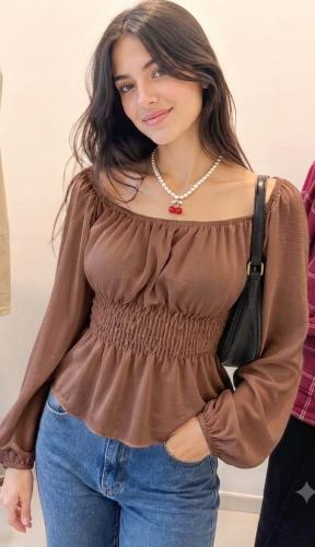 Blusa de Lino Cey Premium