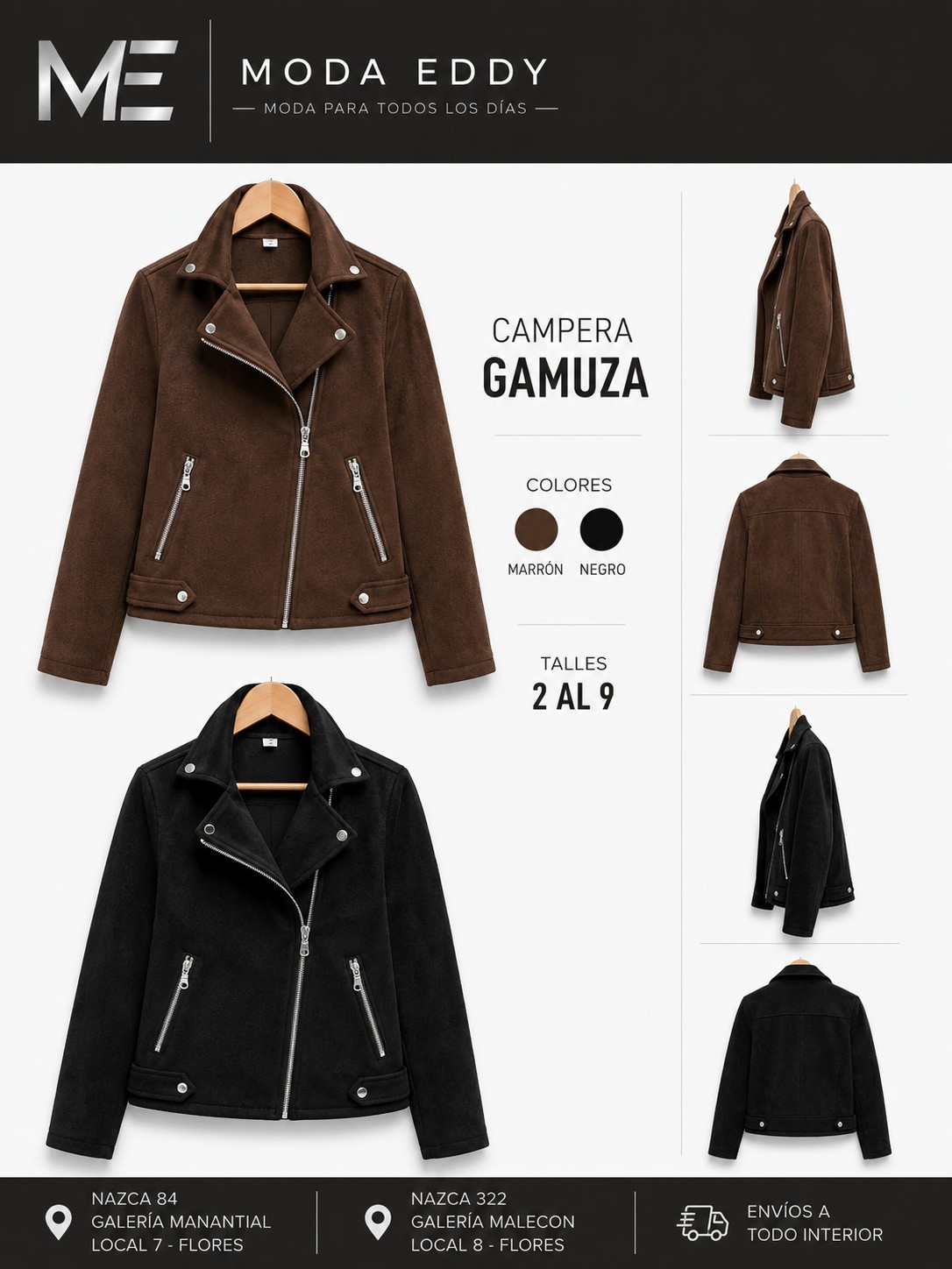 Campera Gamuza - Imagen 2