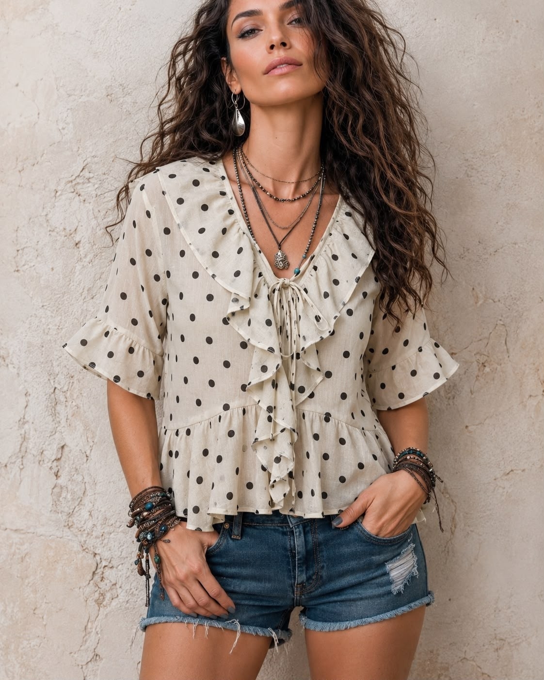 Blusa con Volado - Imagen 2