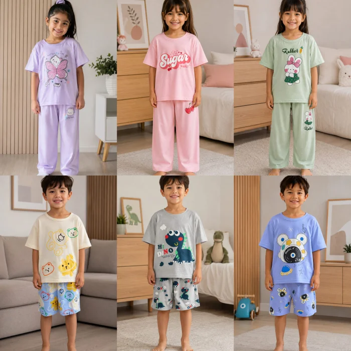 Pijamas de Niños -lencería Micatu