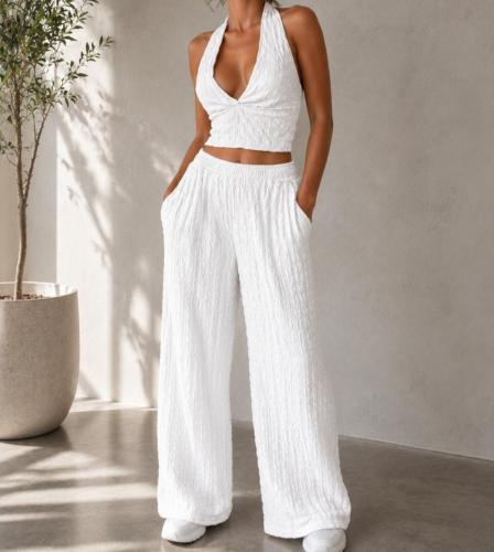 Conjunto Top+pantalon Baggi Hawai Verano