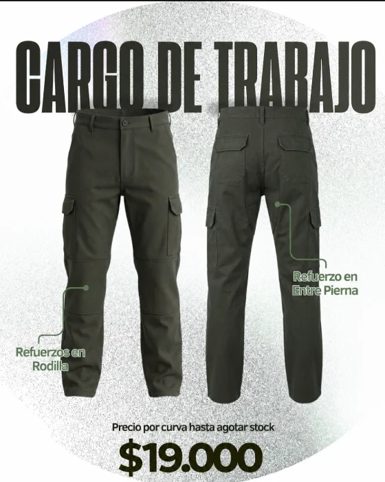 Pantalón Antidesgarro/refuerzo Extremo