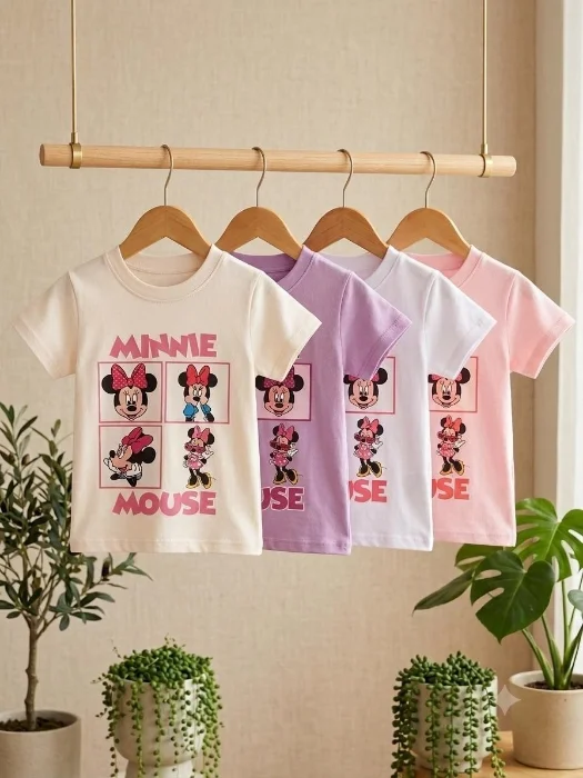 Remeras Minnie y Snoopy