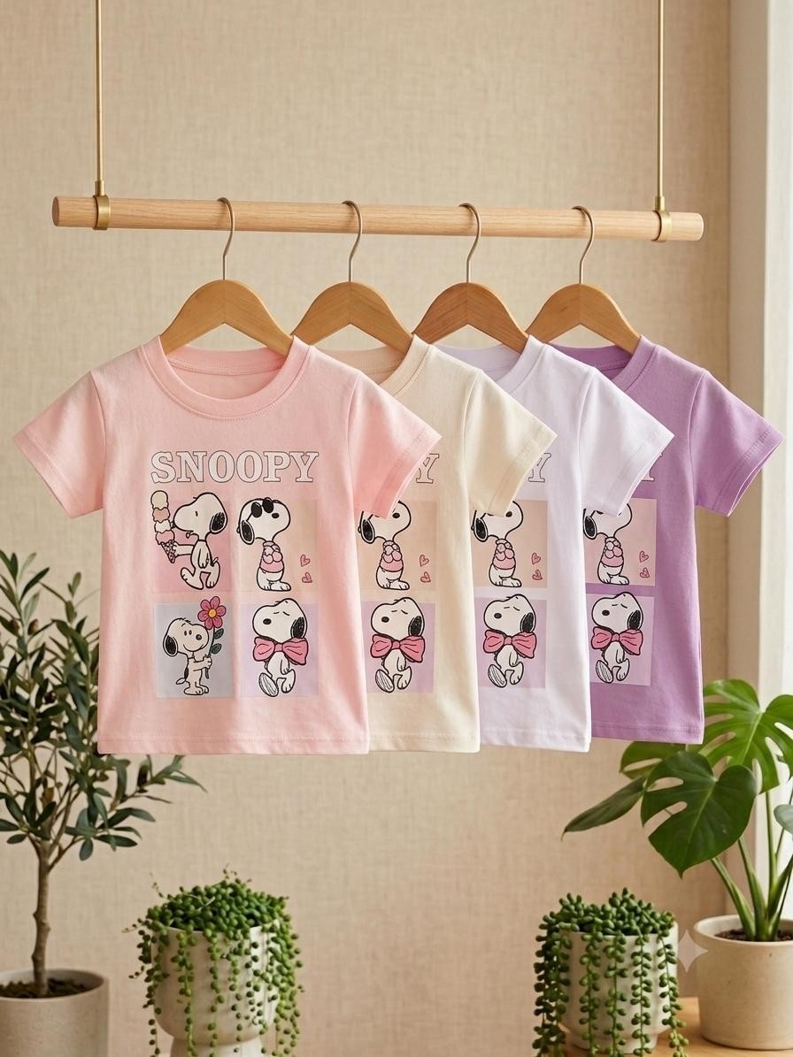 Remeras Minnie y Snoopy - Imagen 2