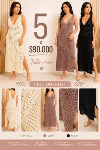 Pack Vestido Tejido