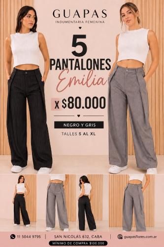 Pack Pantalon Creep Rayado