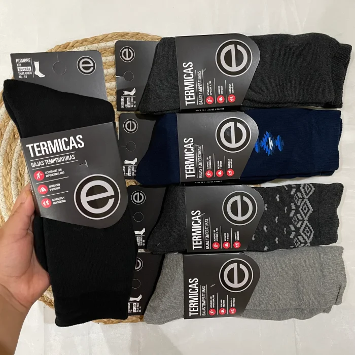 Medias Térmicas de Hombre Elemento-lencería Micatu