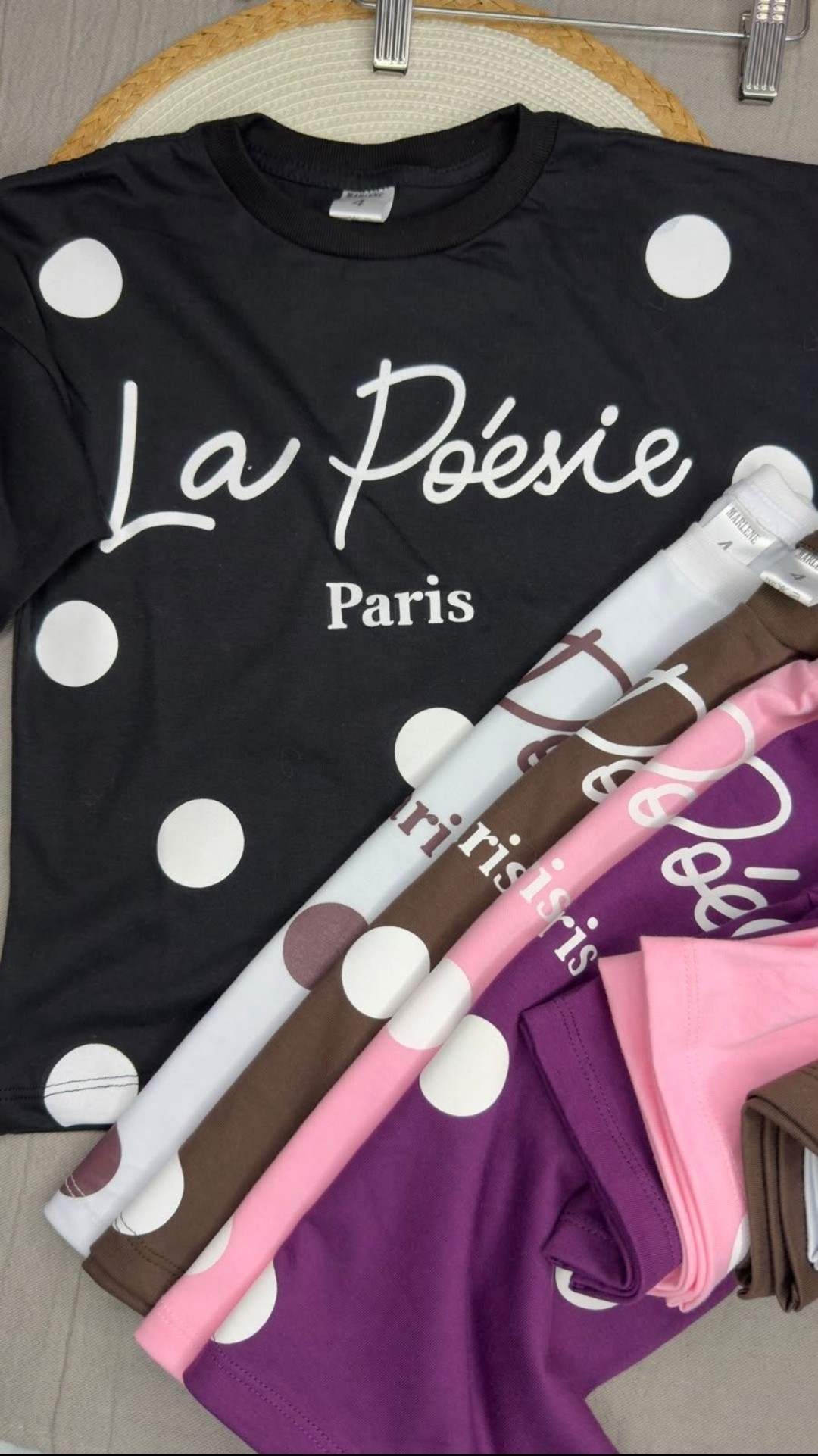 Remera Oversize la Póesie para Nena. - Imagen 6