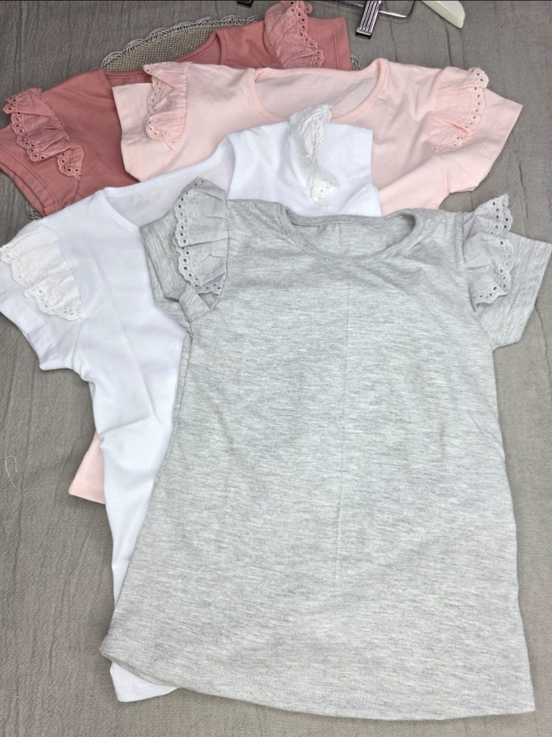 Remera con Volados Broderie para Nena. - Imagen 6