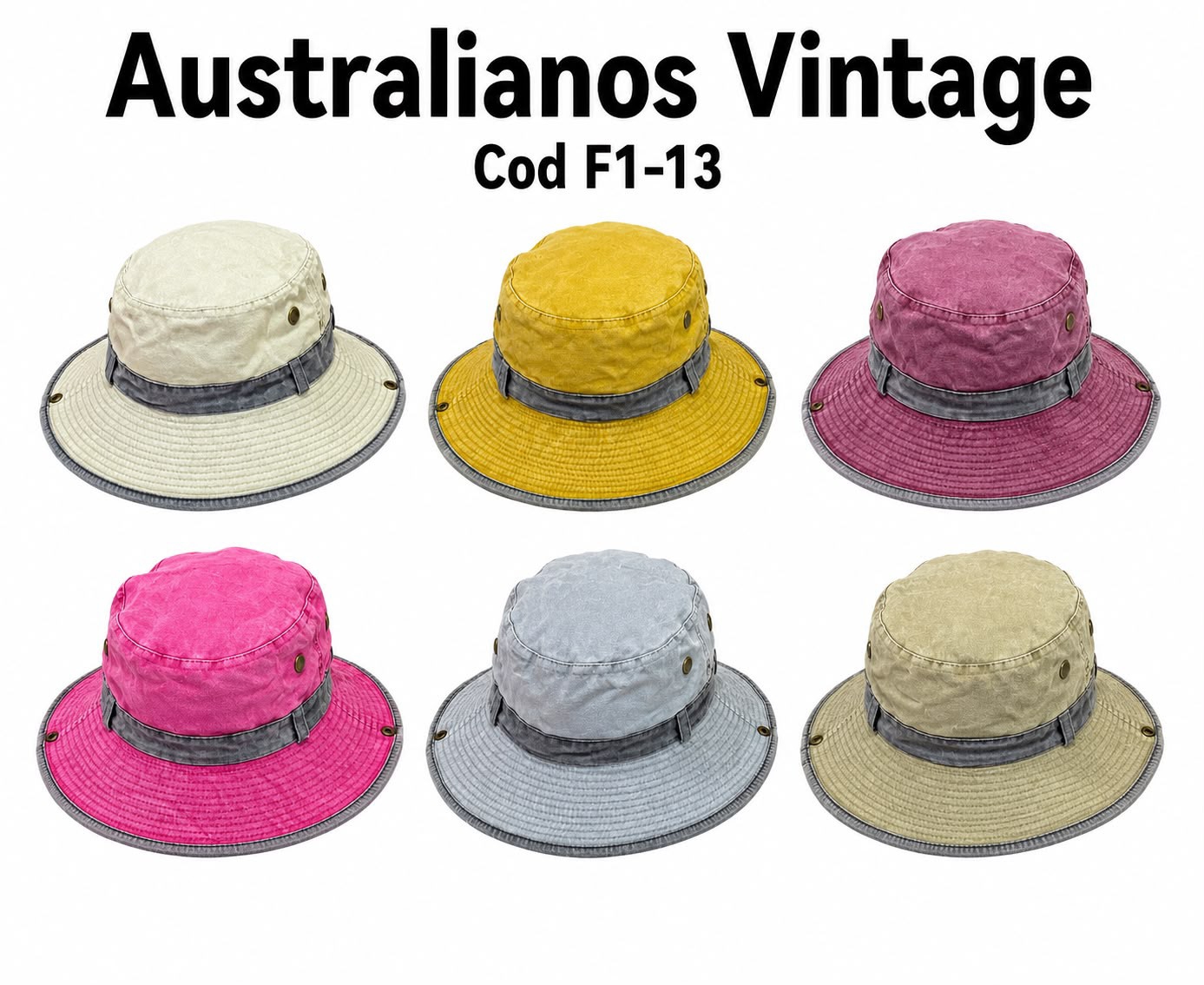 Sombrero Australiano Vintage C-13 - Imagen 2