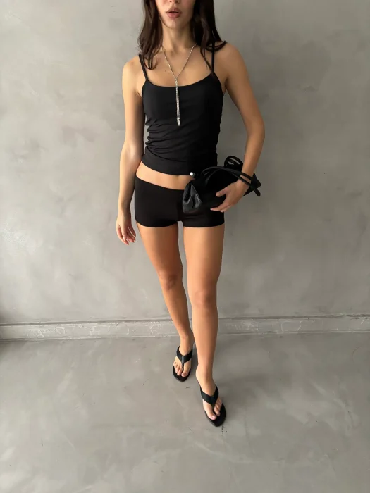 R1308 Musculosa con Corpino Incorporado