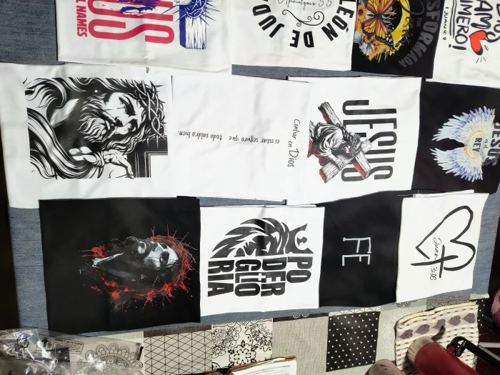 Remeras con Frases de Jesús