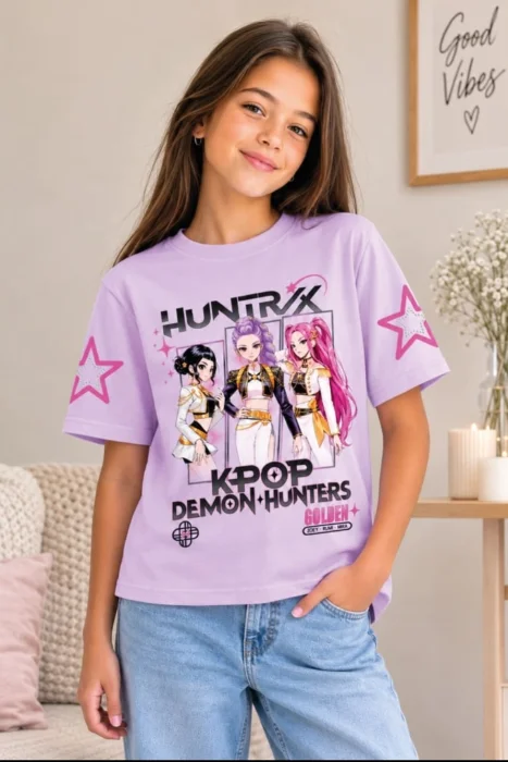 Remera Oversaid Nena Kpop