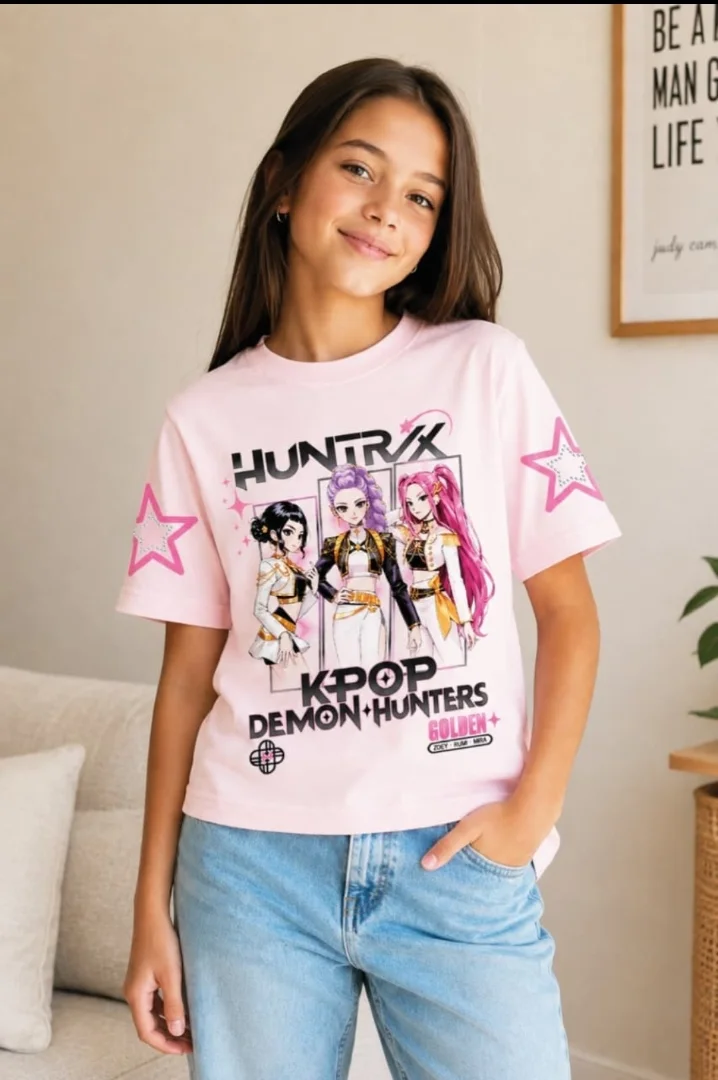 Remera Oversaid Nena Kpop - Imagen 3