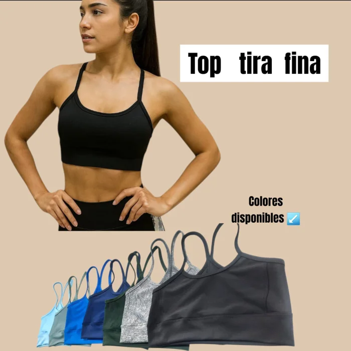Tops con Tira  en Lycra