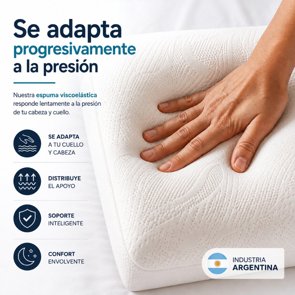 Almohada Viscoelástica Eterna 60x40x10 Cm | Firme Adaptable + Soporte para Cuello | - 44.jpg
